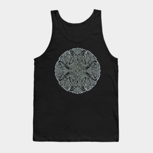 Celtic Knotwork Pattern: Four Men, Four Birds Tank Top